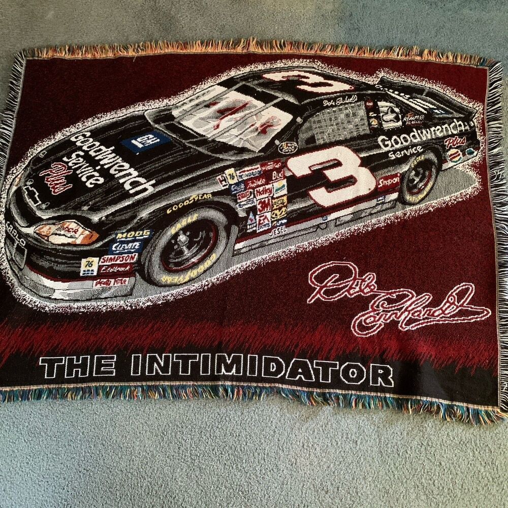Dale Earnhardt #3 “The Intimidator" NASCAR Throw by The Northwest Company 54x40